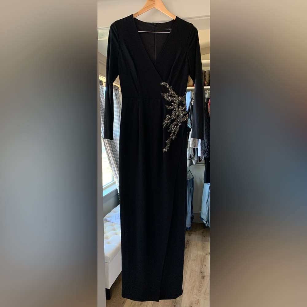 David Minster black cocktail dress size 6